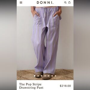 Donni Pop Stripe Pant